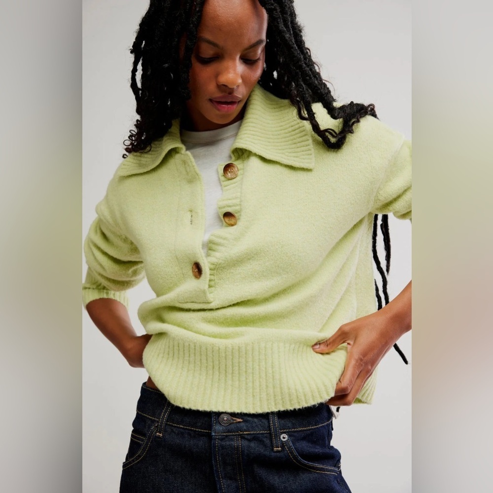 Free people Trading Up Polo sweater - Picture 5 of 9